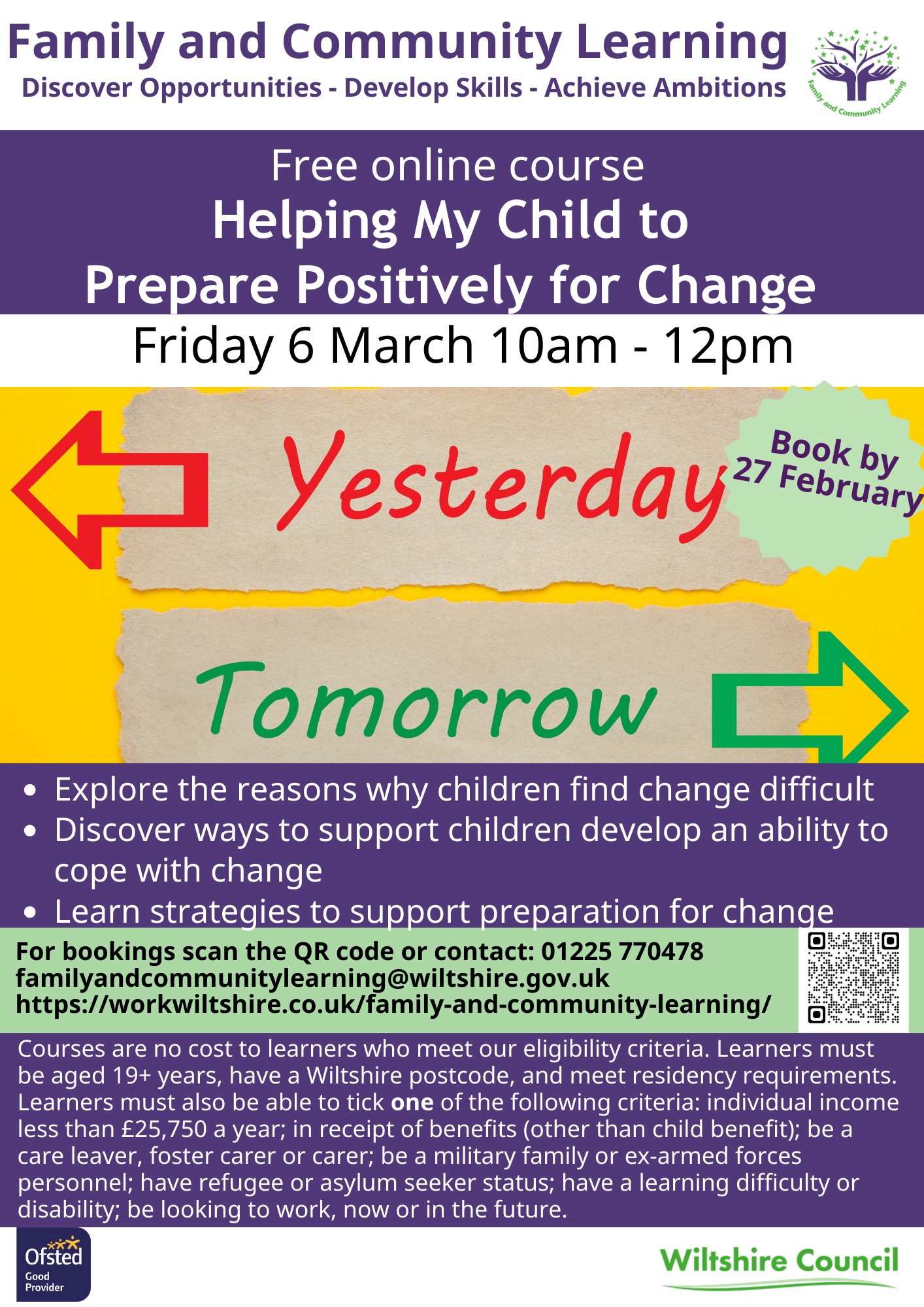 Poster for the event